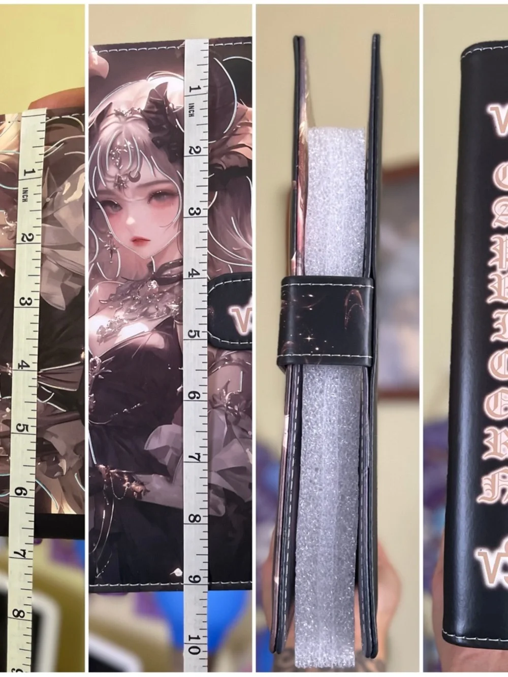 NEW Goth Anime PU Leather Binder Zodiac Sailor Moon Goth Punk A5 Journal